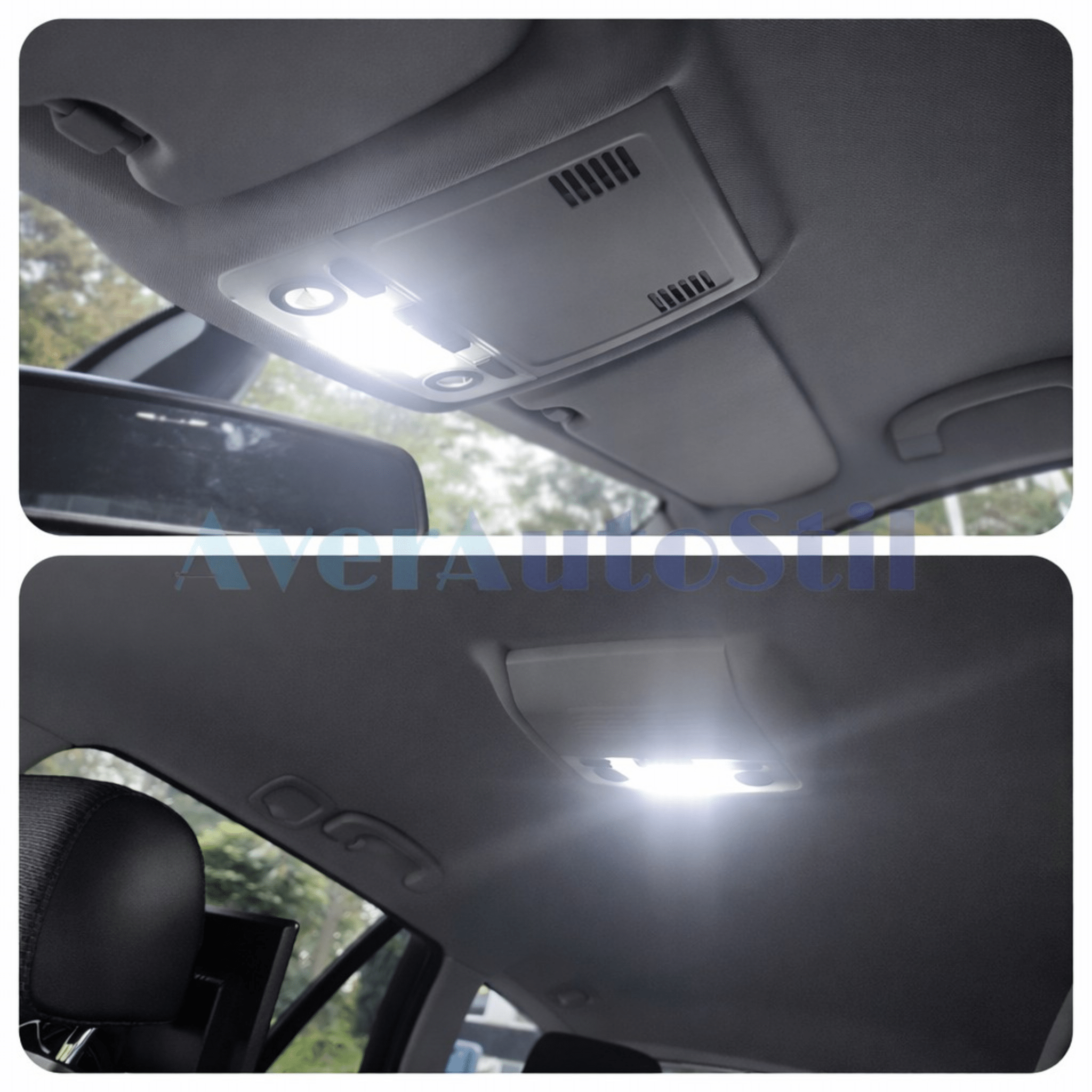 LED - Deckenbeleuchtungsset für BMW E Series - 6000K <<Xenon Look>> Set - AverAutoStil